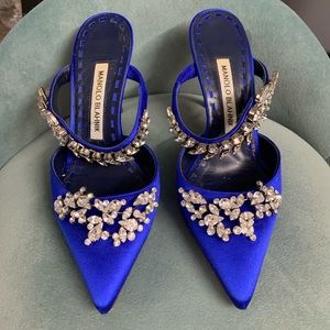 Manolo blahnik lurum size 35.5